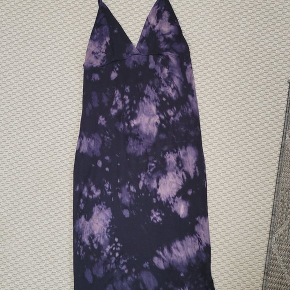 YFB Young Fabulous & Broke Fabian Dress - Small Tie dye Bodycon Modal S - Picture 8 of 10